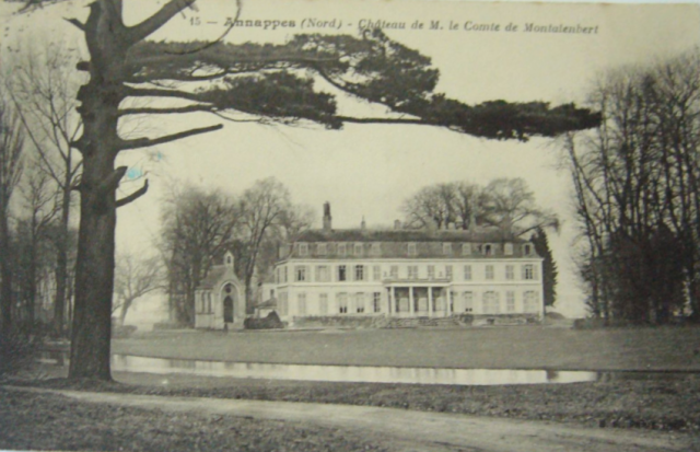 134 annappes - chateau du comte de montalembert